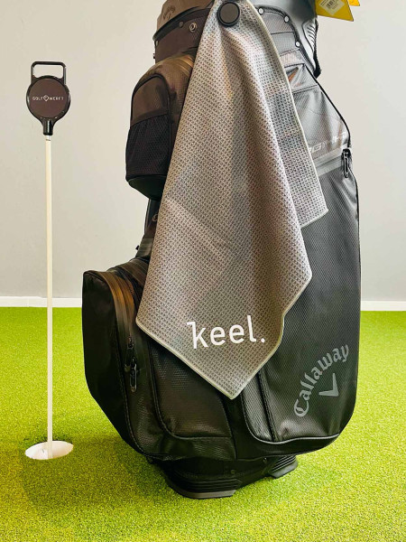 Keel Magnet Schlägertuch Grau