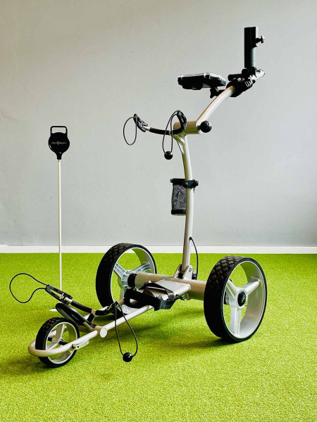 CaddyOne 650/655 mit Fernbedienung und Zubehör Silber