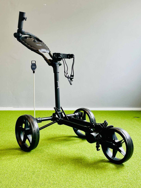 Keel Push Trolley Kolibri mit Mini-Packmaß Schwarz/Schwarz