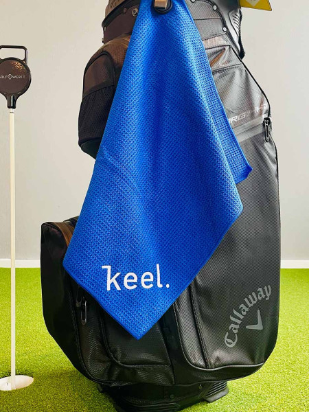 Keel Magnet Schlägertuch Blau