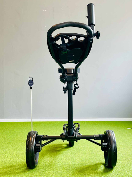 Keel Push Trolley Kolibri mit Mini-Packmaß Schwarz/Schwarz