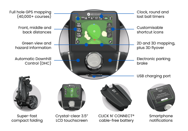 Motocaddy M5 GPS DHC Ultra