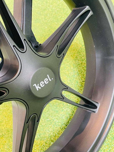 Keel Push Trolley Kolibri mit Mini-Packmaß Schwarz/Schwarz