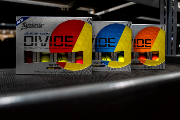 Srixon Q-Star Tour divide, gelb/orange 3er