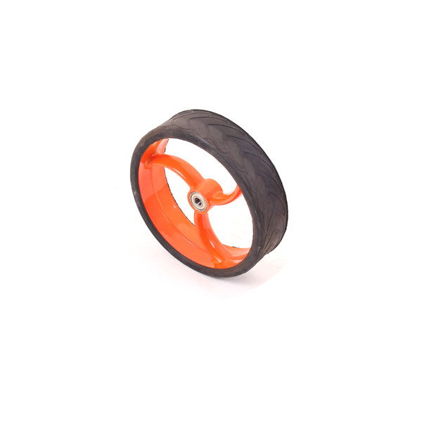 Caddyone Vorderrad für Modell 110 / S80 / S85 orange