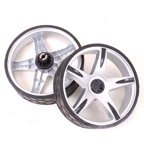 Caddyone Rad Modell 450 silber rechts/links