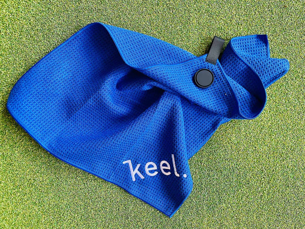 Keel Magnet Schlägertuch Blau
