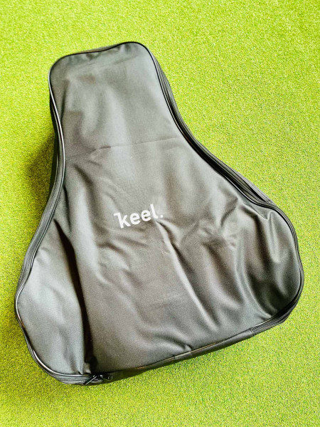Keel Push Trolley Kolibri mit Mini-Packmaß Weiß/Weiß