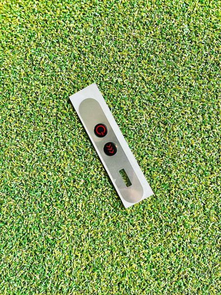 ClubCad Displayfolie für Edelstahl, Aluminum, Carbon für Bedienfeld mit Ladeanzeige