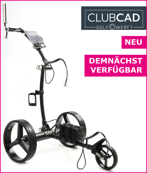 ClubCAD Aluminium Black mit Fernbedienung