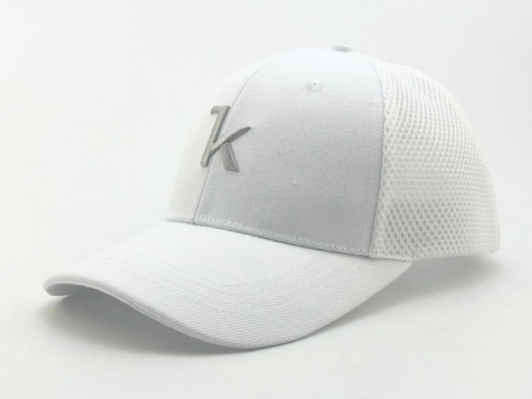 Keel Snapback Cap weiss/grau Snap Mesh