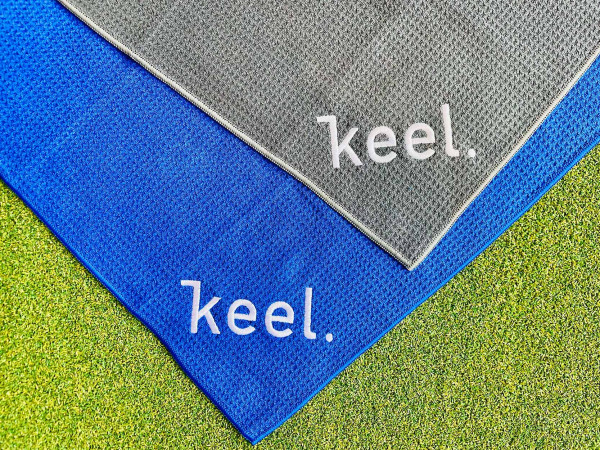 Keel Magnet Schlägertuch Grau