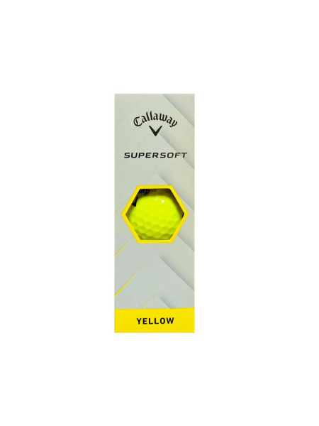 Callaway SuperSoft gelb 3er