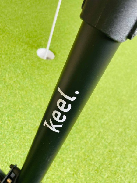 Keel Push Trolley Kolibri mit Mini-Packmaß Schwarz/Schwarz