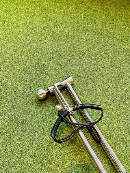 ClubCad Gelenkarm Edelstahl inkl. Elektronik für Steckbefestigung