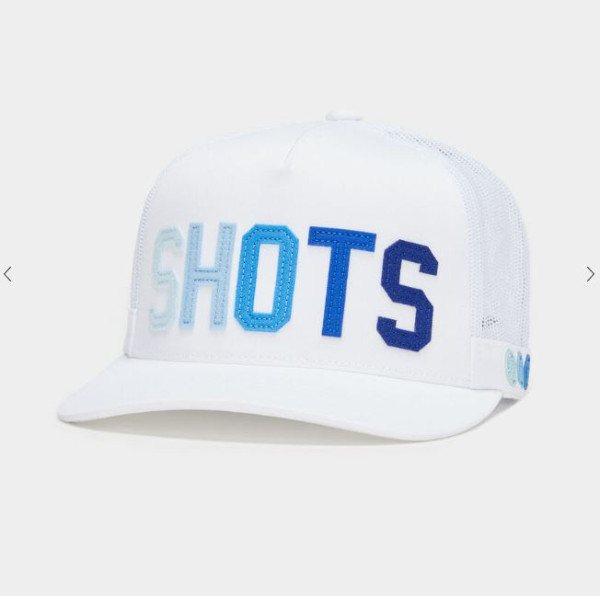 G4 Trucker-Cap SHOTS White