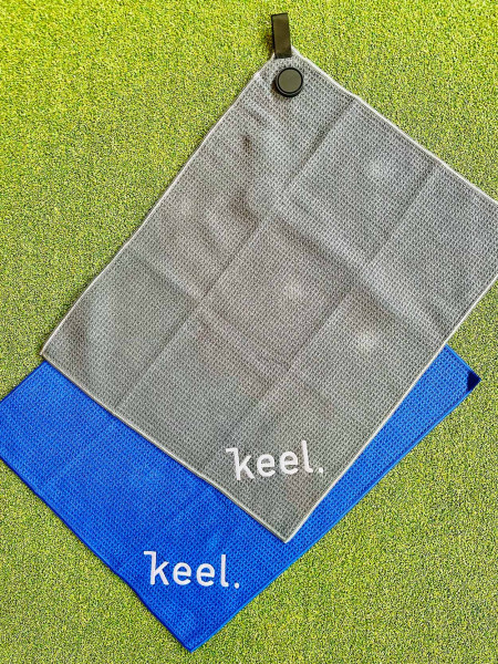 Keel Magnet Schlägertuch Grau