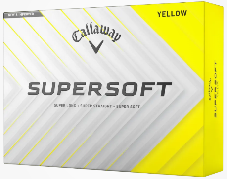 Callaway SuperSoft gelb 3er