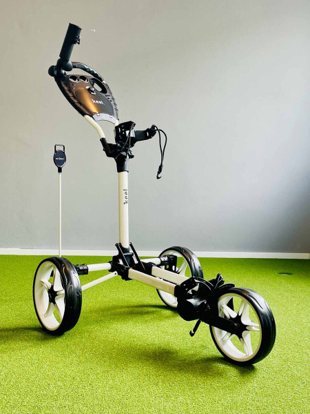 Keel Push Trolley Kolibri mit Mini-Packmaß Weiß/Weiß