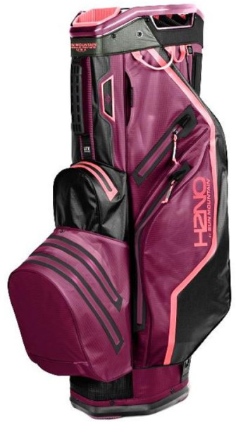 Sun Mountain H2NO light Cartbag Black/Berry/Cove