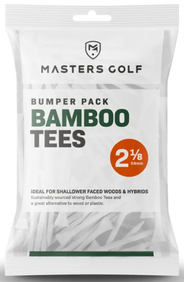 Masters Bamboo Tees Bumper Pack 130 stk 54mm