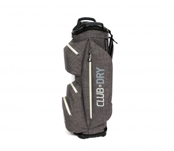 Keel ReOrg Cartbag CLUBDRY mit Klick-Organizer Ultraleicht und Wasserdicht Grau/Grau