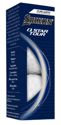 Srixon Q-Star Tour white, 3er