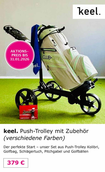 Kolibri Push Trolley und Bag Bundle