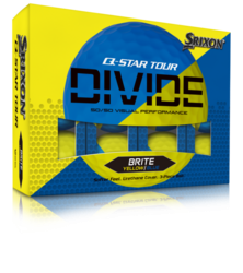 Srixon Q-Star Tour divide, gelb/orange 3er