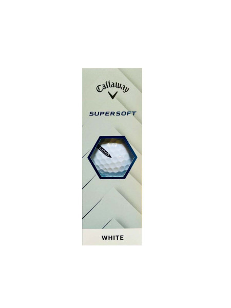 Callaway SuperSoft white 3er